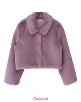 [MADE] Pudding Fur Jacket (Lavender Purple)