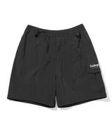 CGP ナイロン メタル カーゴ ショーツ / CGP Nylon Metal Cargo Shorts_Black