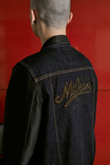 MCxQDAP BLACK HYBRID DENIM BLAZER (4631384522870)
