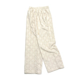 スタージャカードバンディングパンツ / STAR JACQUARD BANDING PANTS_ECRU