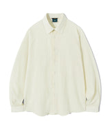 ステッチストライプシャツ/Stitch Stripe Shirt S114 Elephant Ivory