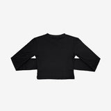[NONCODE] New Dell Embroidery Crop T-shirt