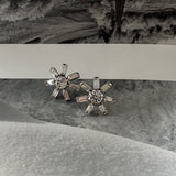 ラウンド ジップ ピアス / ROUND ZIR EARRINGS