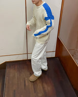 バリカチオン ワイドデニムジーンズ/Bali cation wide denim jeans 3color