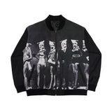 PLASTIC FACE BLOUSON JACKET - O/C (6674941509750)