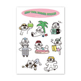 エディクールサマーステッカー / Eddy Cool Summer Sticker