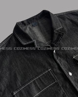 デニムオープンカラーシャツ/SI Denim Open Collar Shirt