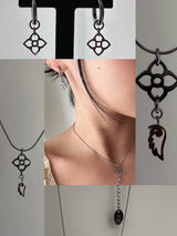 ミニドリームキャッチャーネックレス/mini dream catcher necklace