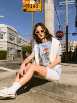 ローズガーデンTシャツ / Rose Garden T-Shirt (Light Blue)