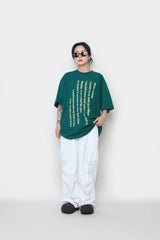ウィッシュレタリングオーバー半袖Tシャツ / Wish Lettering Over Short Sleeve T-shirt