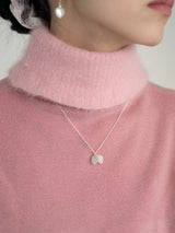 Cushion Heart Necklace