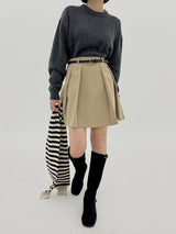 フランベルトセットスカート / Fran Belt Set Skirt (3color)