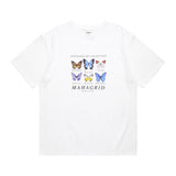 バタフライTシャツ / BUTTERFLIES TEE WHITE