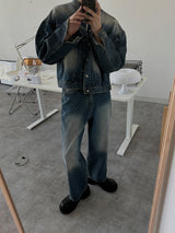 ASCLO Garment Ding Denim Pants (727)