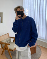 OAリオダメージツーウェイカーディガン/OA Rio Damage Two Way Cardigan (4 colors)