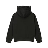 ゴッドコンプレックス フリルパーカー - ブラック