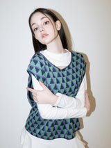 Suid Knit Vest (GREEN)