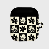 CHECK BABA-BLACK/IVORY(AIR PODS-HARD) (6613162950774)