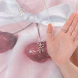 Key Ribbon Necklace(Long)