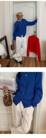Pro detail knit cardigan