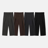 LMN Tape Belt Wide Set-up Slacks (4 colors)