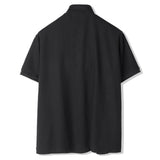 COLLAR IRON TIP PIQUE T-SHIRT BLACK (6566844498038)