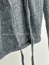 Corset V-neck T-shirt & Cardigan