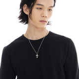 ベーシックパッチロングスリーブT/BASIC PATCH LONG-SLEEVED T-BLACK