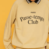 カラースウェットシャツ / COLLAR SWEAT SHIRT_LIME