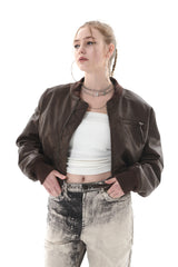 ビンテージレザージャンパー/VINTAGE LEATHER JUMPER