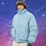 ダブルポケットダックダウンショートパデッドジャケット / Double pocket duck down short padded jacket