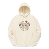 ウィティーバニーブークレワーディングフーディー／WITTY BUNNY BOOKLE WORDING HOODIE [IVORY]