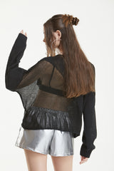 ハンドシースルーニット / HAND SEE-THROUGH KNIT