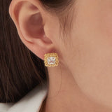GOLDEN BEIGE EARRING