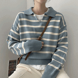 アティユニットカラーニットウェア / Atty Unit Price Collar Knitwear