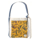 [Patchwork Canvas Bag] Banana Leaves - Mustard (6625180418166)