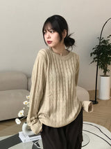 Pollito winding round knit