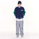 ウェア―ドピクニックバーシティジャケット/WEIRD PICNIC VARSITY JACKET (NAVY)