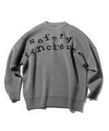 SAFETY LETTERING WOOL KNIT MWZNT001 (4614681624694)
