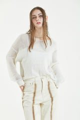 ハンドシースルーニット / HAND SEE-THROUGH KNIT