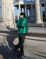 Am High Glossy Hood Jacket (3color)