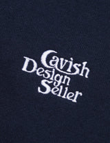 Wセラーロゴクロップドフーディー/W SELLER LOGO CROPPED HOODIE NAVY(CV2CFFM402A)