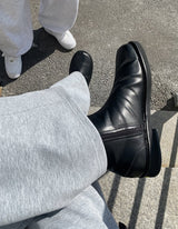 No.9360 round incision zipper BOOT (6680865603702)
