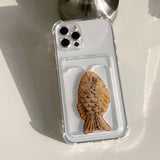 Red Bean - Real Bungeoppang Card Storage Phone Case