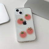 チェリートマトフォーンケース スマホグリップセット