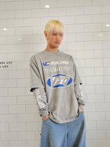 VENTIQUE ピグメントレーシングレイヤードロングスリーブ
