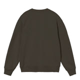 ビッグネックロゴスウェットシャツ / BIG NECK LOGO SWEATSHIRT khaki