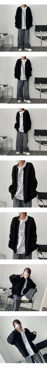 The See-To-Way Round Knit Zip-Up