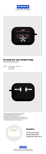STEEL FLOWER-BLACK(AIR PODS PRO-COLOR JELLY) (6610801393782)