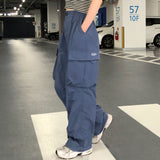 ボタンバンディングストリングカーゴパンツ